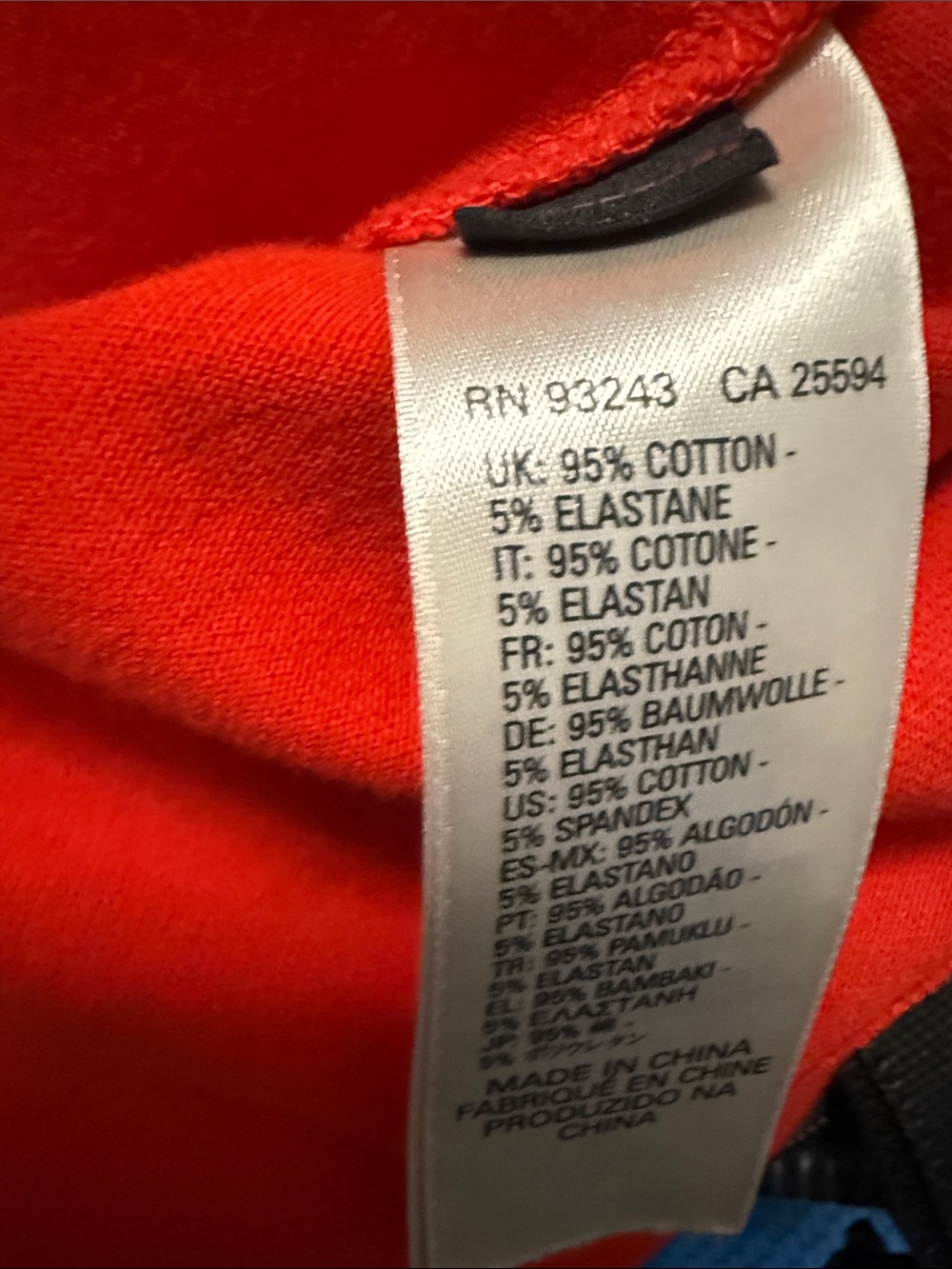 Diesel Red Polo with Zip-Trim Collar - Picture 7 of 8